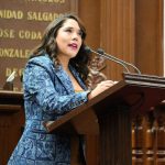 A construir un Michoacán y país en el que todas y todos vivamos con dignidad convocó Xóchitl Ruiz